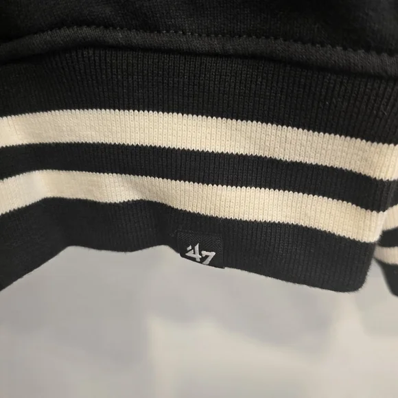 47 Philly Eagles Womens Black Stoney Clover Long Sleeve Track Jacket Sz Xl Nwt - Picture 9 of 15